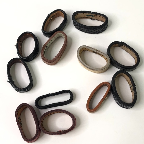 Barry Kieselstein-Cord studs and Lot Belt Loops